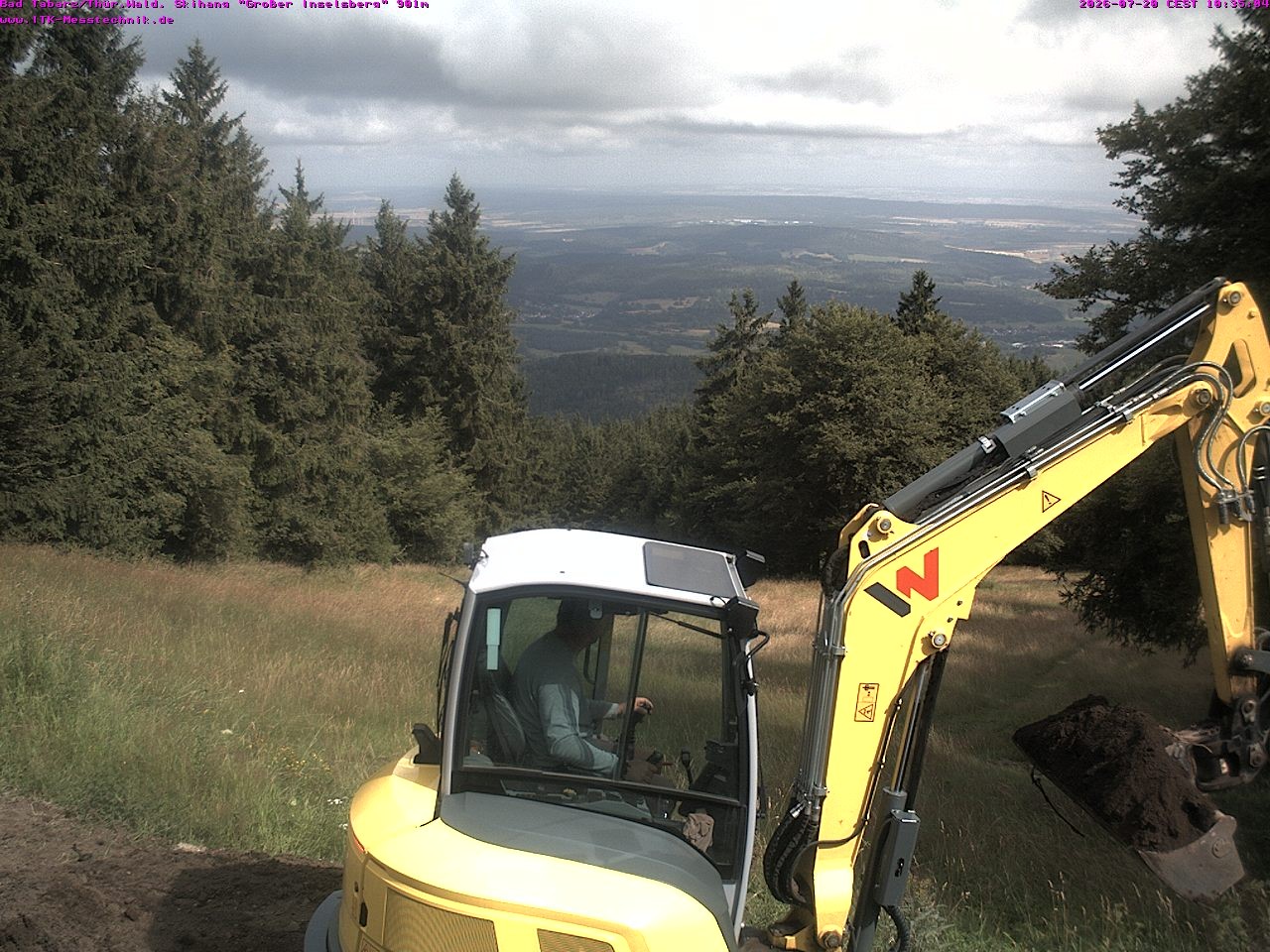 Archiv Foto Webcam Großer Inselsberg im Thüringer Wald