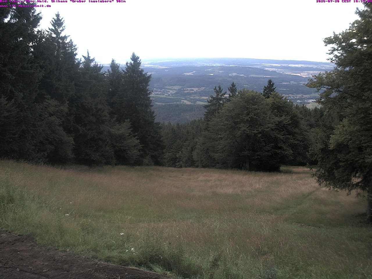 Archiv Foto Webcam Großer Inselsberg im Thüringer Wald