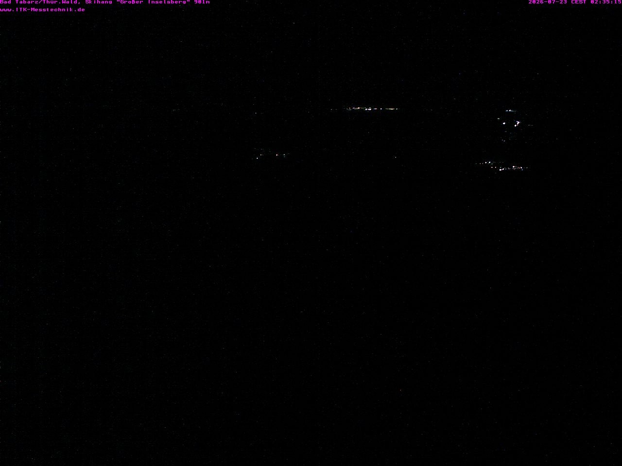 Archiv Foto Webcam Großer Inselsberg im Thüringer Wald