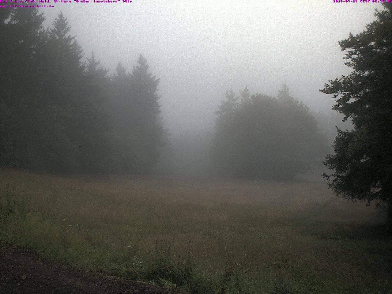 Archiv Foto Webcam Großer Inselsberg im Thüringer Wald