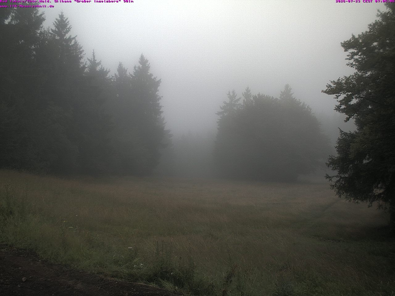 Archiv Foto Webcam Großer Inselsberg im Thüringer Wald