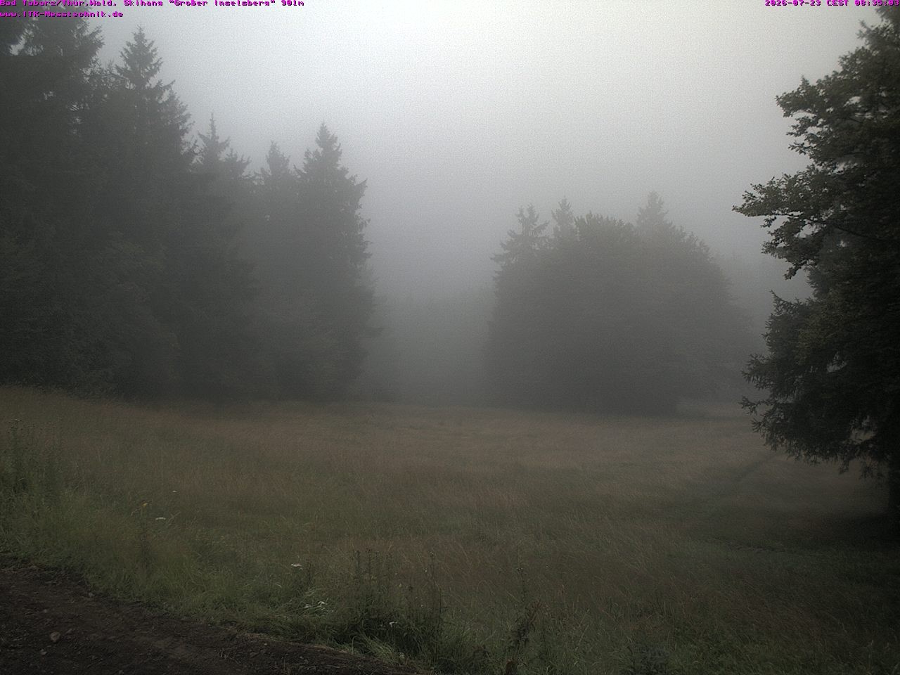 Archiv Foto Webcam Großer Inselsberg im Thüringer Wald