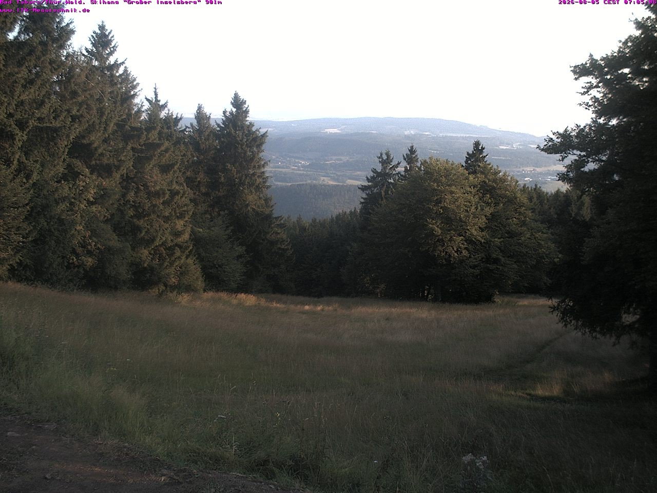Archived image Webcam Großer Inselsberg, Thuringian Forest