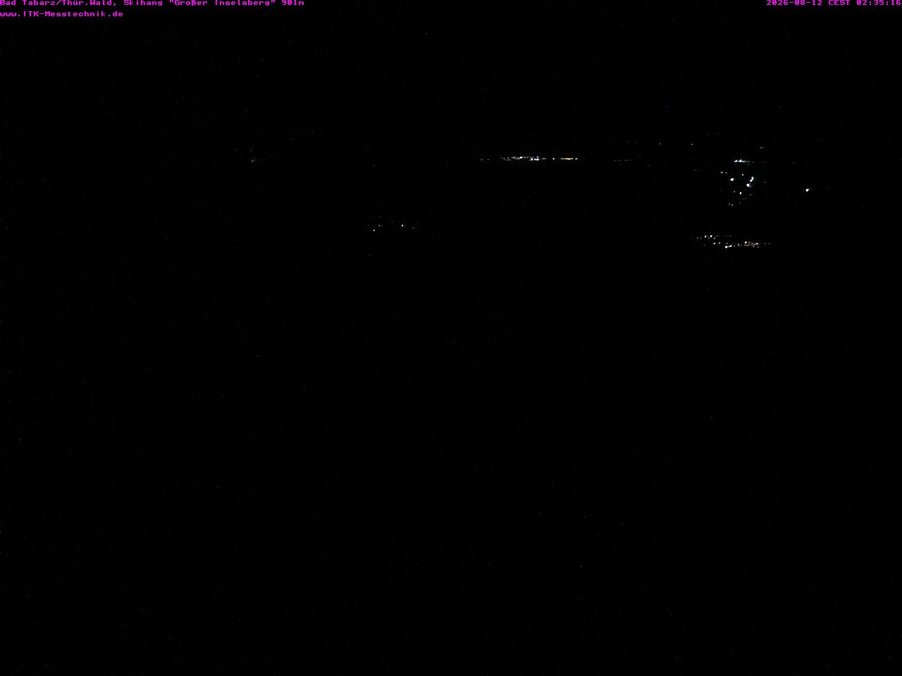 Archiv Foto Webcam Großer Inselsberg im Thüringer Wald