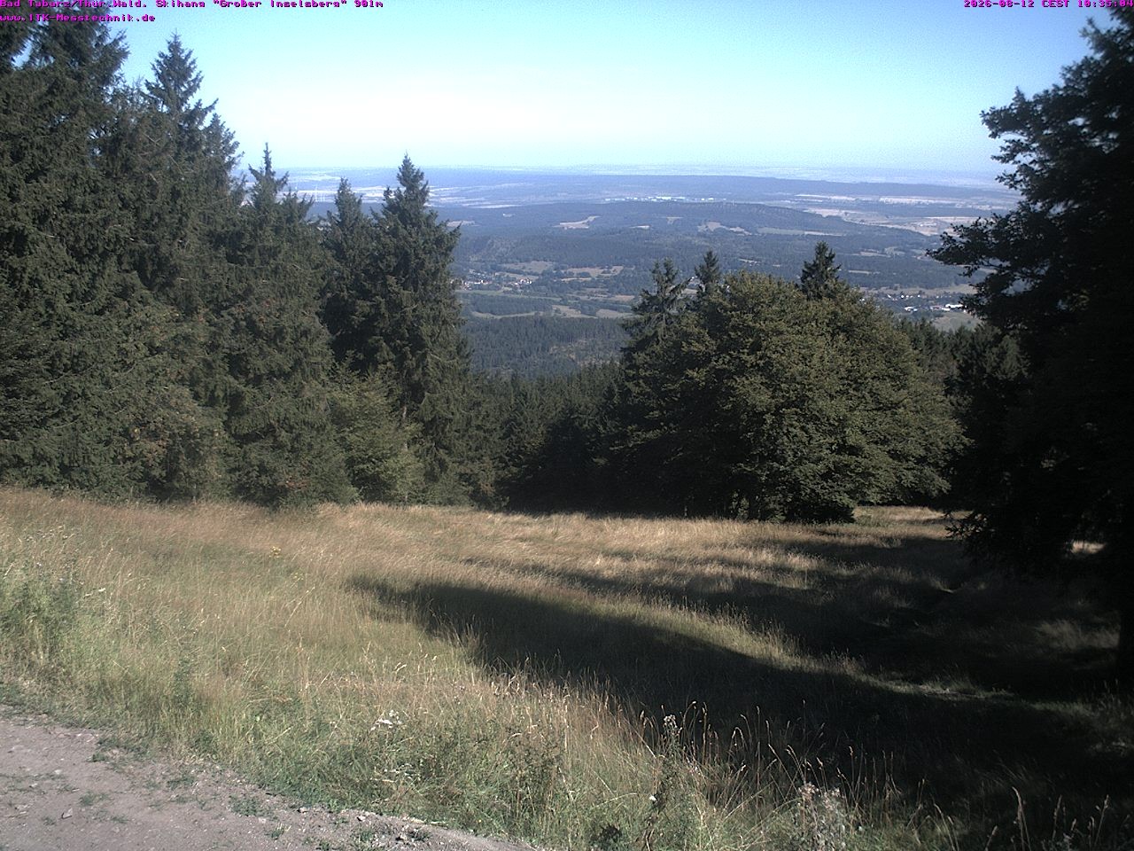 Archiv Foto Webcam Großer Inselsberg im Thüringer Wald