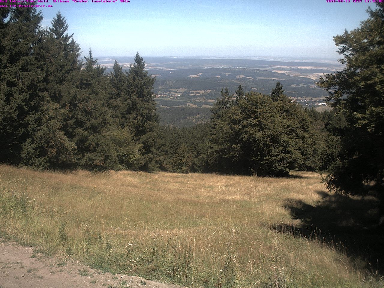 Archiv Foto Webcam Großer Inselsberg im Thüringer Wald