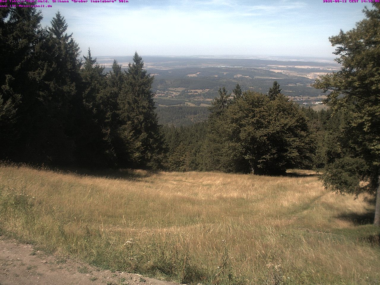 Archiv Foto Webcam Großer Inselsberg im Thüringer Wald