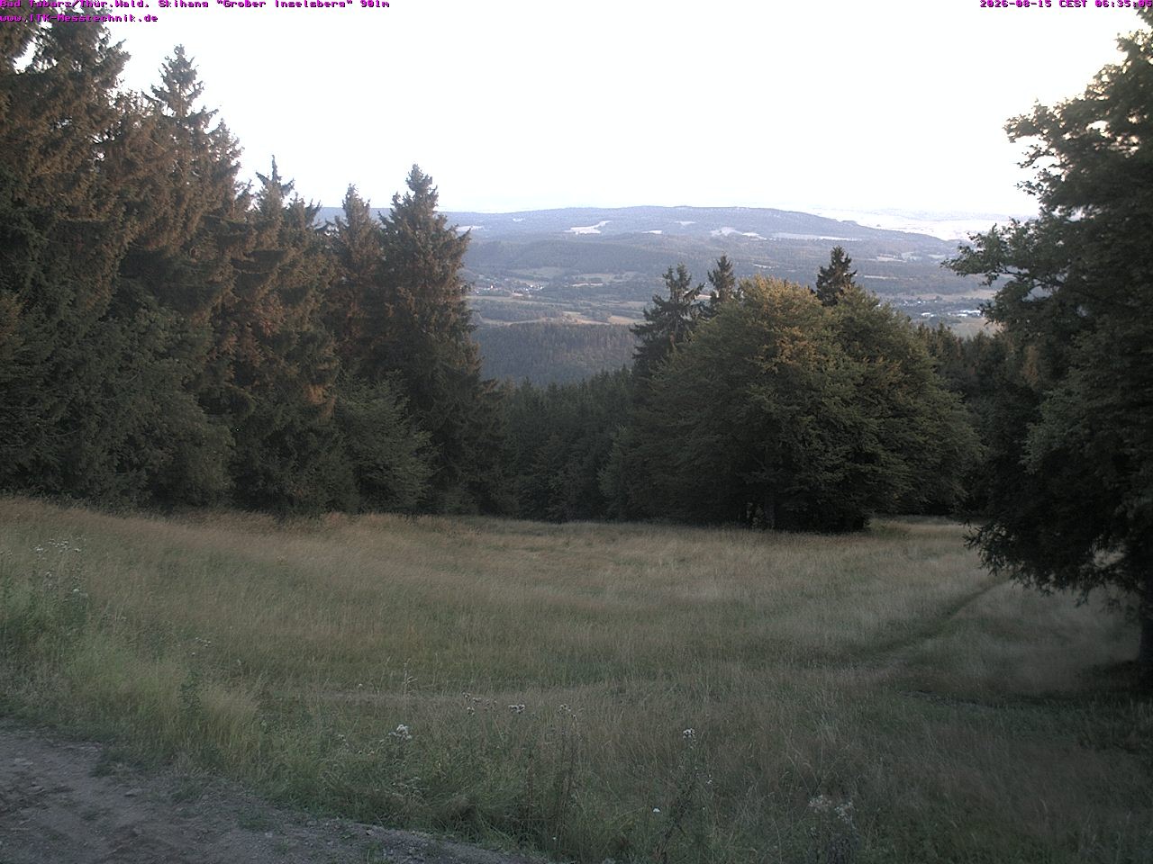 Archived image Webcam Großer Inselsberg, Thuringian Forest