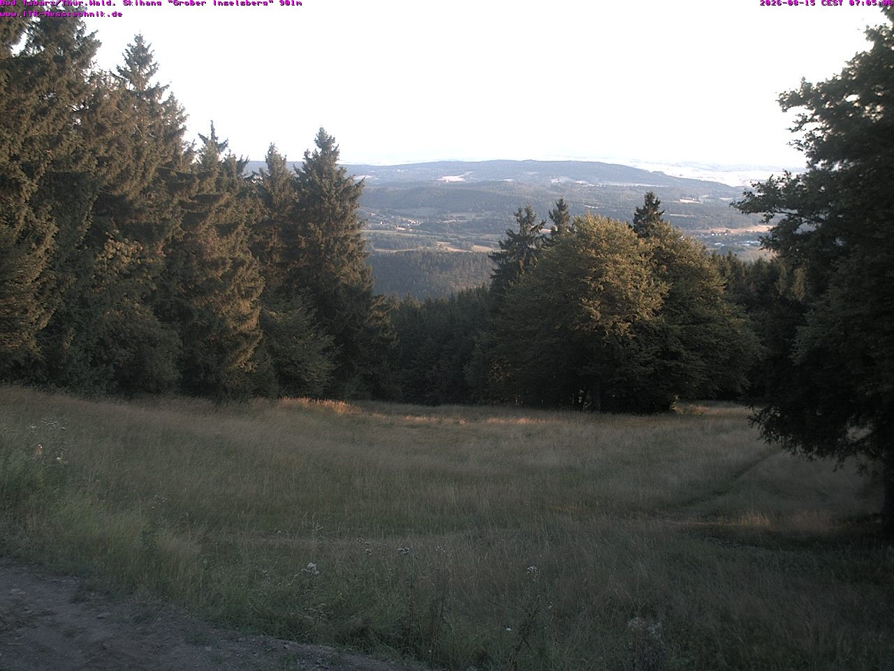 Archived image Webcam Großer Inselsberg, Thuringian Forest