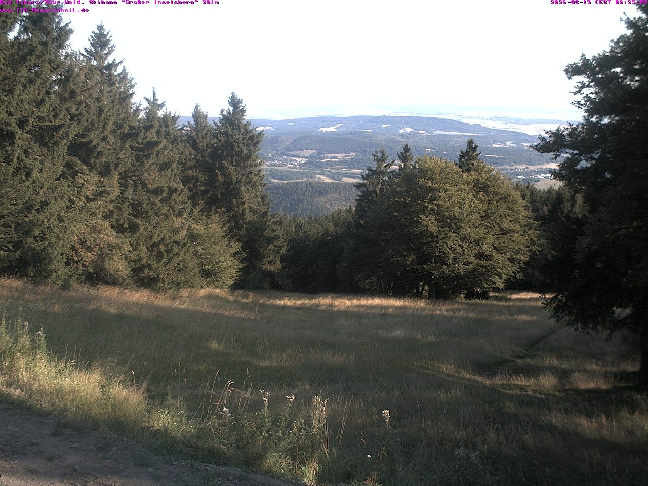 Archived image Webcam Großer Inselsberg, Thuringian Forest