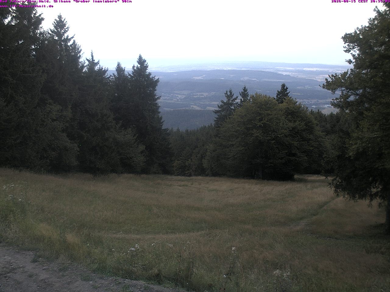 Archived image Webcam Großer Inselsberg, Thuringian Forest