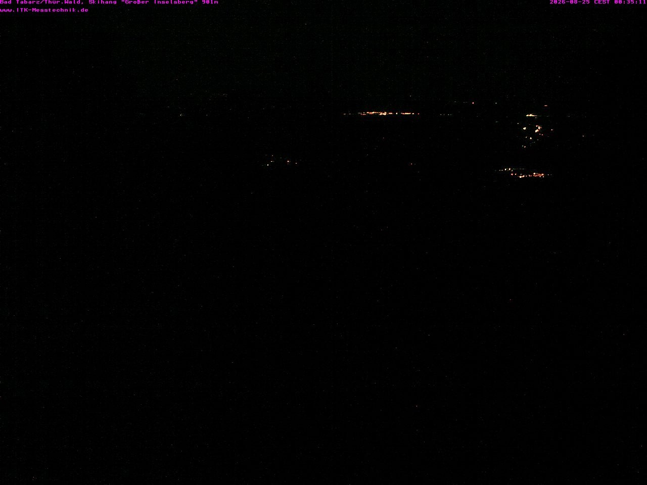 Archiv Foto Webcam Großer Inselsberg im Thüringer Wald