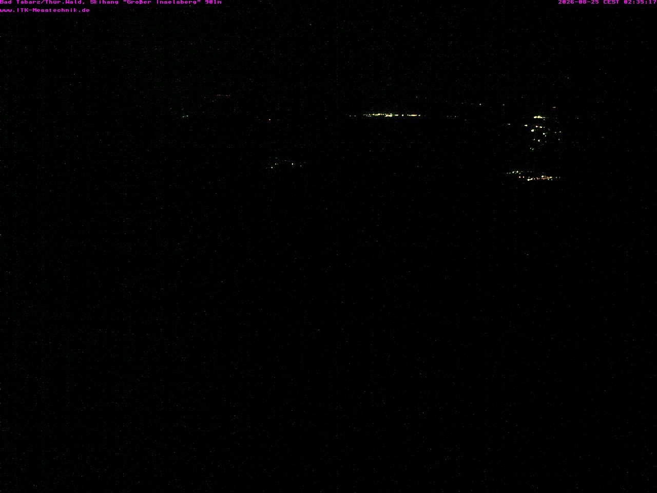 Archiv Foto Webcam Großer Inselsberg im Thüringer Wald