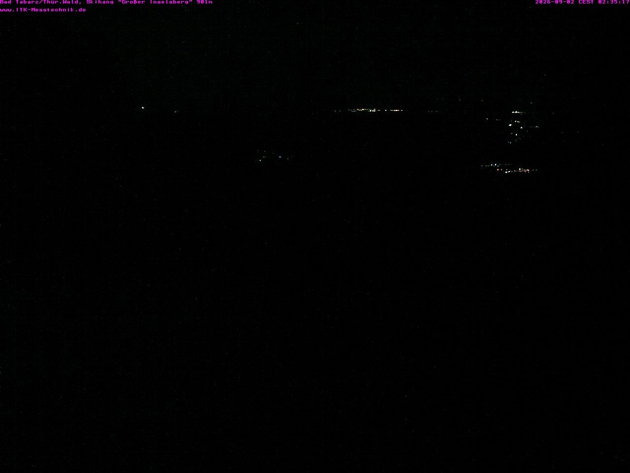 Archiv Foto Webcam Großer Inselsberg im Thüringer Wald
