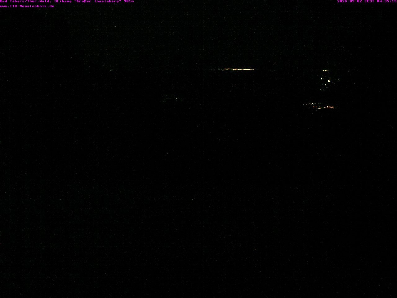 Archiv Foto Webcam Großer Inselsberg im Thüringer Wald