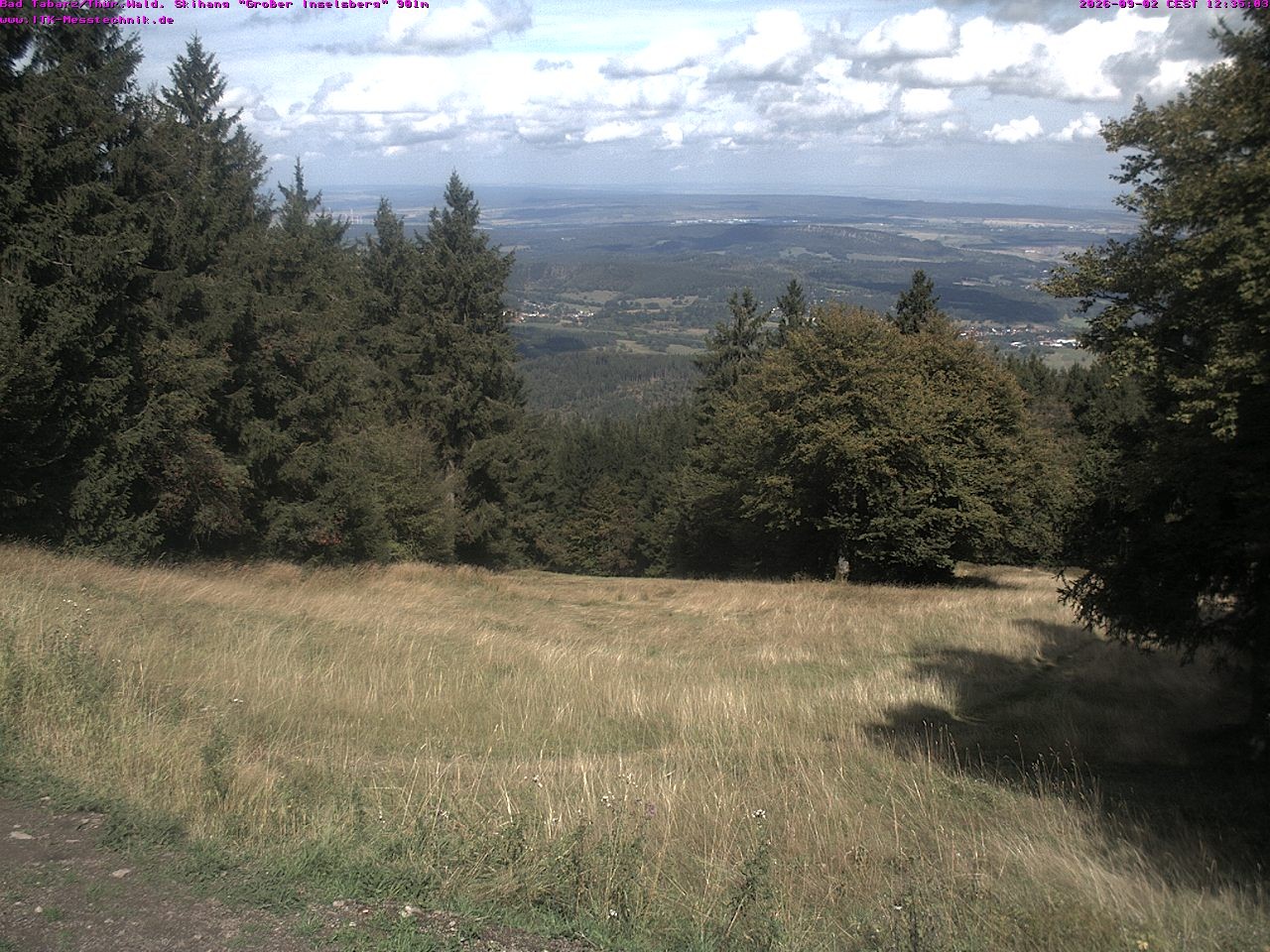 Archiv Foto Webcam Großer Inselsberg im Thüringer Wald