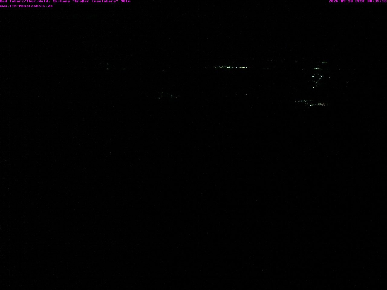 Archiv Foto Webcam Großer Inselsberg im Thüringer Wald