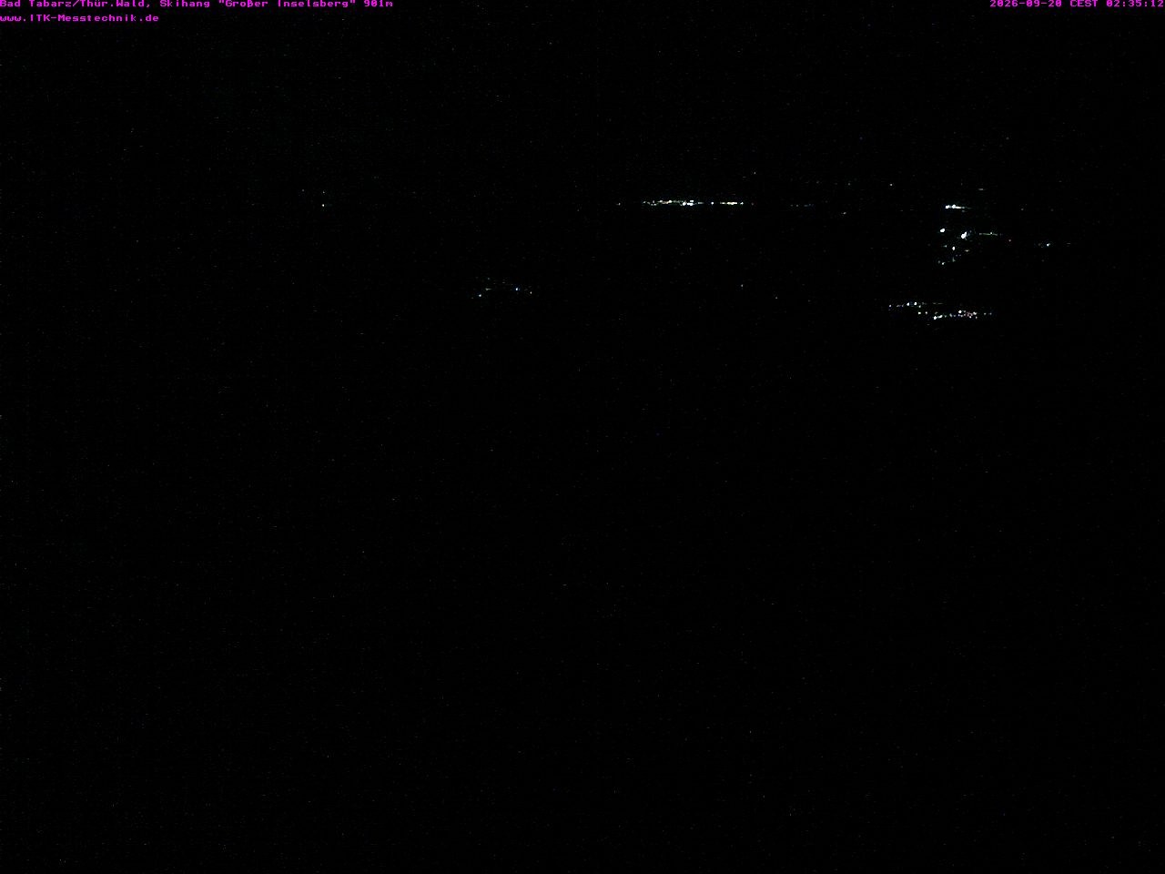 Archiv Foto Webcam Großer Inselsberg im Thüringer Wald