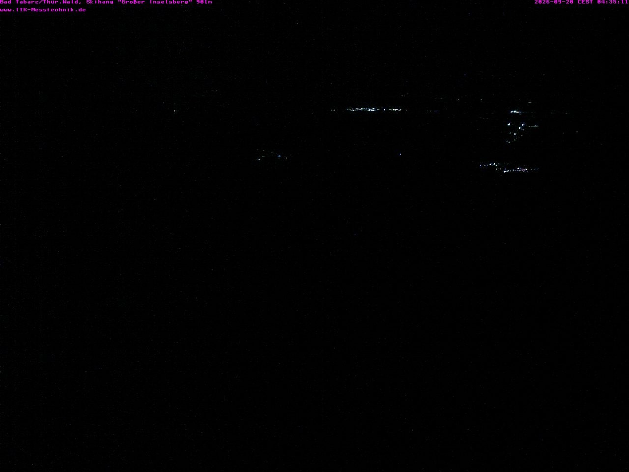 Archiv Foto Webcam Großer Inselsberg im Thüringer Wald