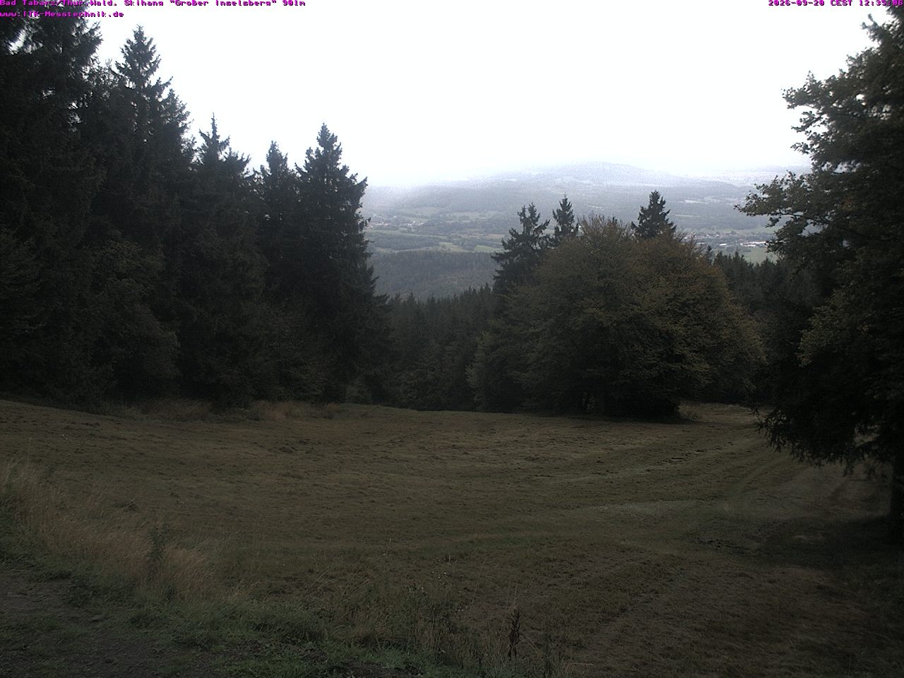 Archiv Foto Webcam Großer Inselsberg im Thüringer Wald