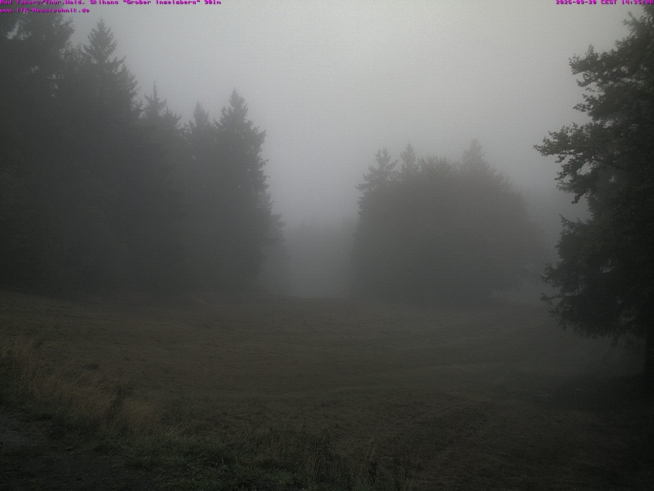 Archiv Foto Webcam Großer Inselsberg im Thüringer Wald