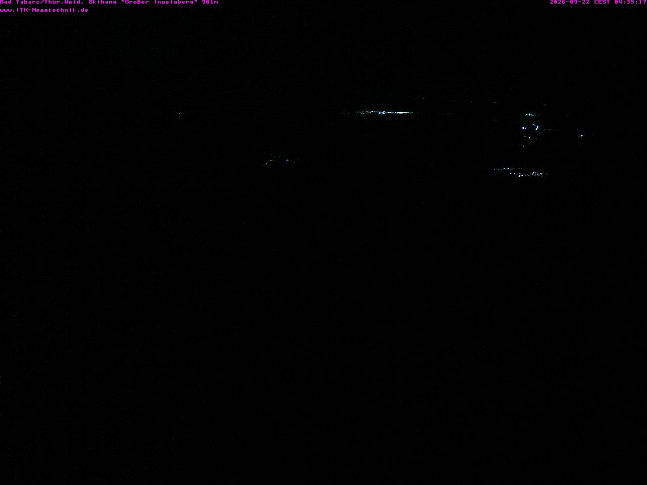 Archiv Foto Webcam Großer Inselsberg im Thüringer Wald