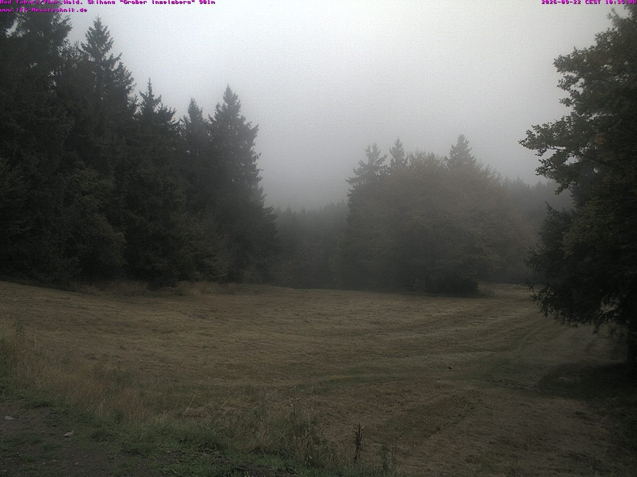 Archiv Foto Webcam Großer Inselsberg im Thüringer Wald
