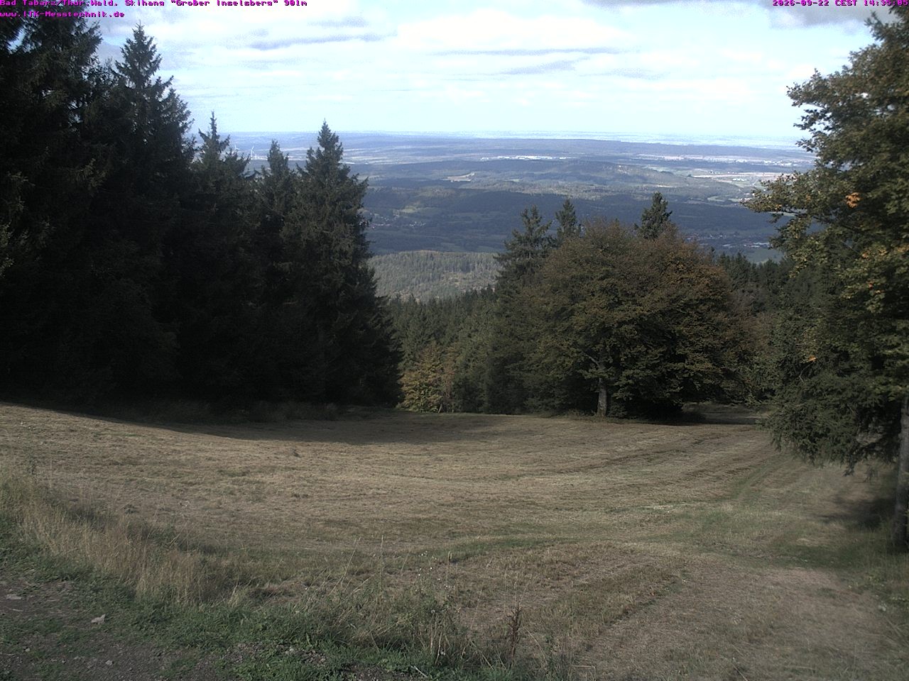 Archiv Foto Webcam Großer Inselsberg im Thüringer Wald