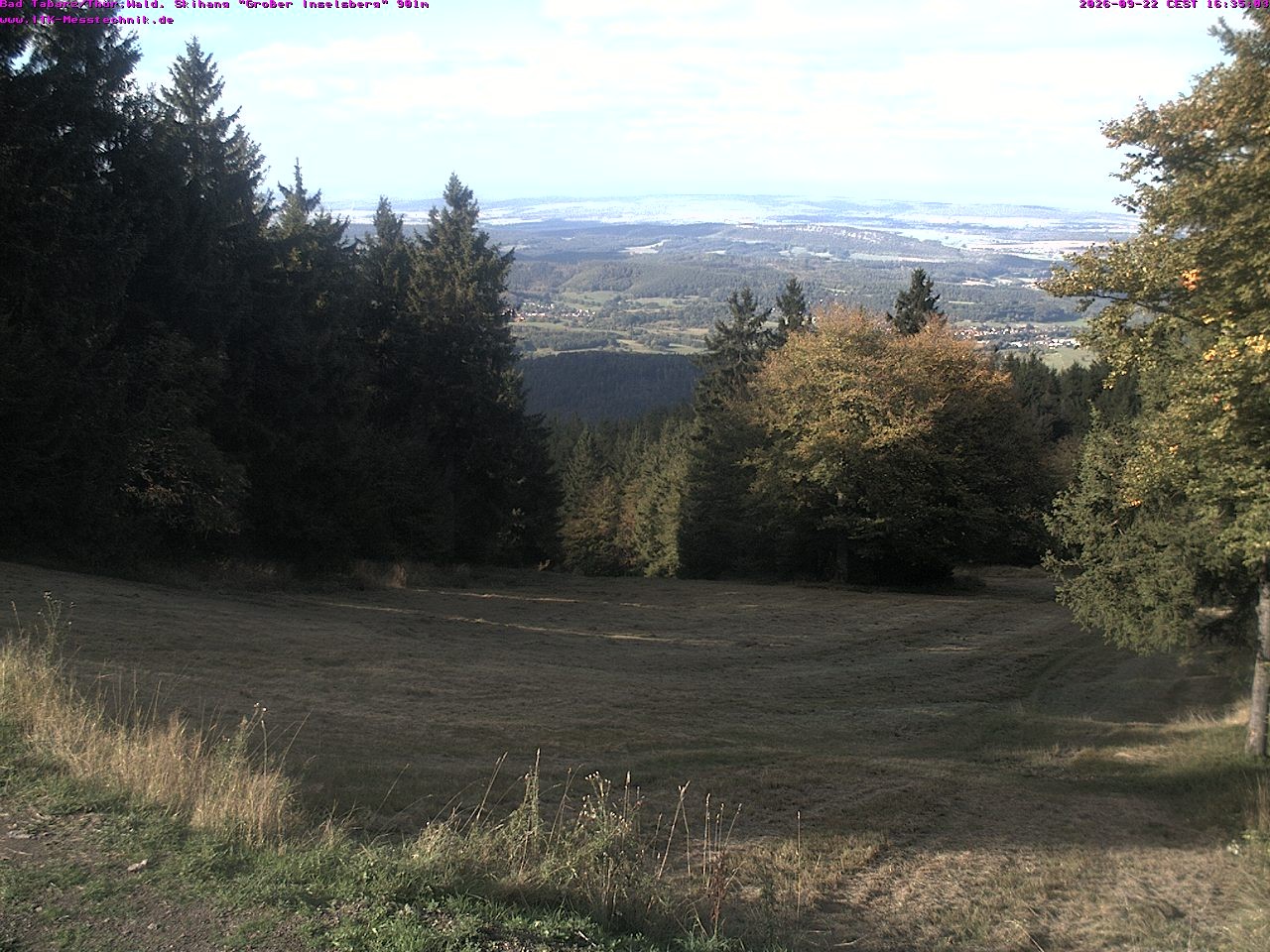 Archiv Foto Webcam Großer Inselsberg im Thüringer Wald