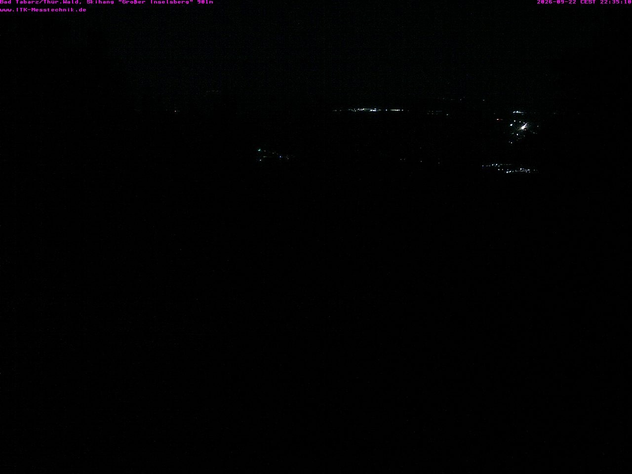 Archiv Foto Webcam Großer Inselsberg im Thüringer Wald