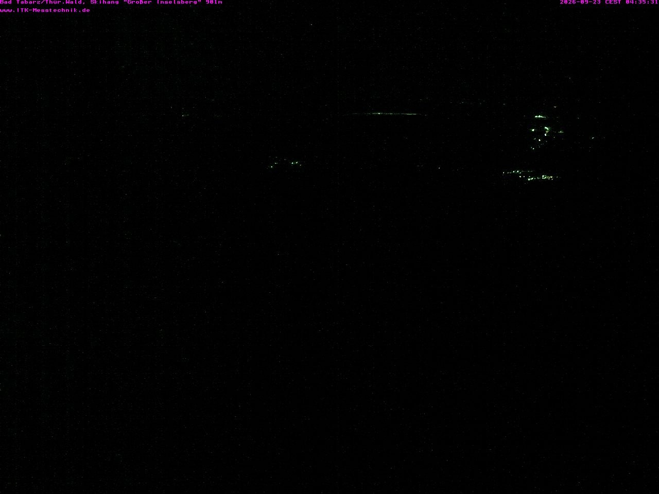 Archiv Foto Webcam Großer Inselsberg im Thüringer Wald