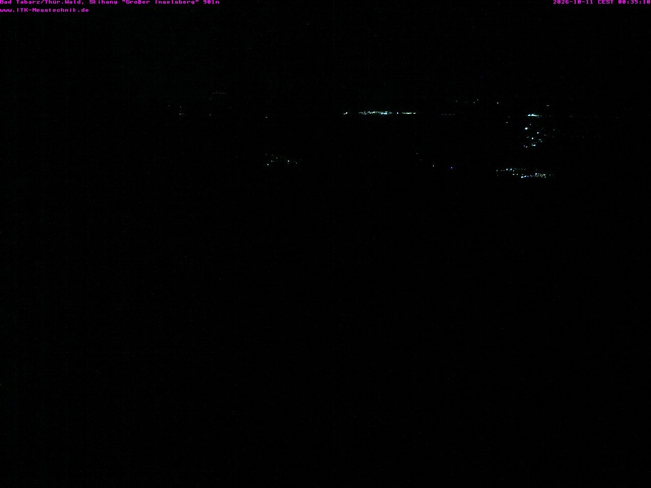 Archived image Webcam Großer Inselsberg, Thuringian Forest