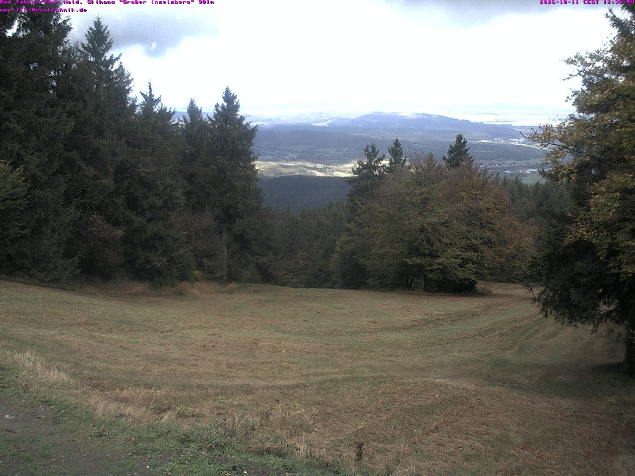 Archived image Webcam Großer Inselsberg, Thuringian Forest