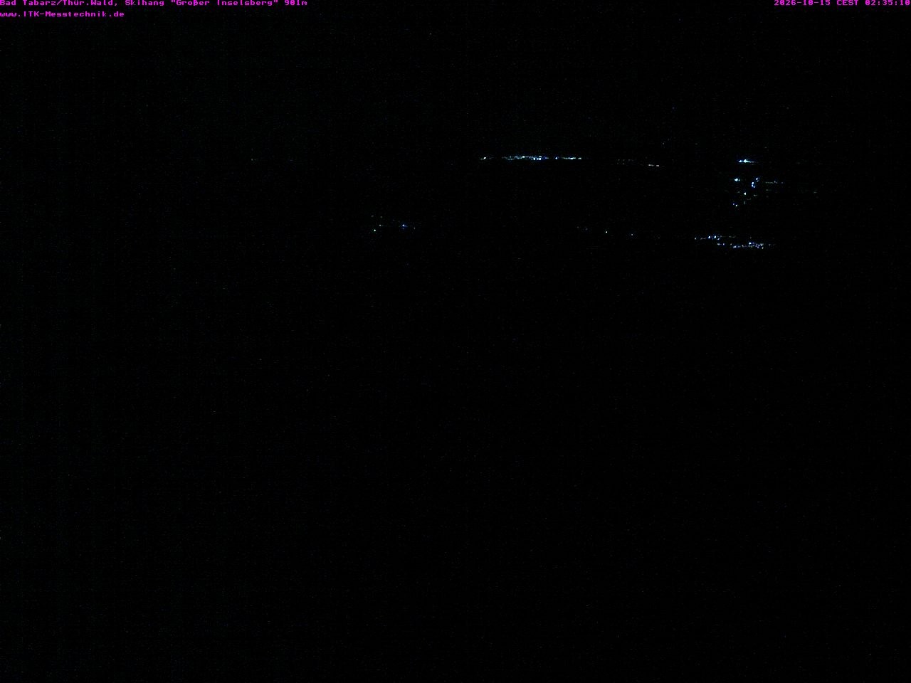 Archiv Foto Webcam Großer Inselsberg im Thüringer Wald