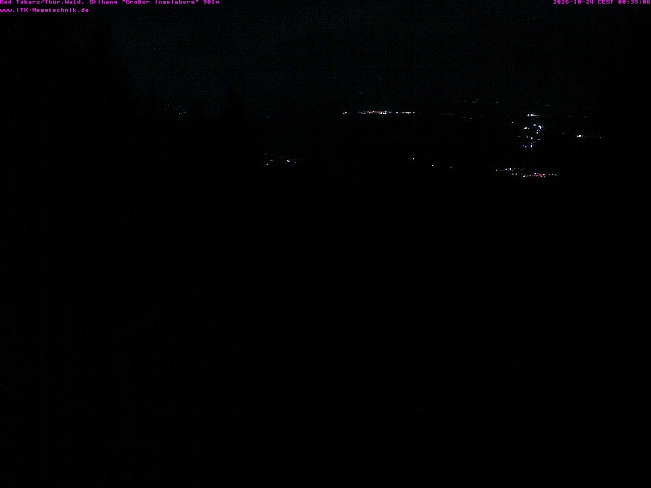 Archived image Webcam Großer Inselsberg, Thuringian Forest
