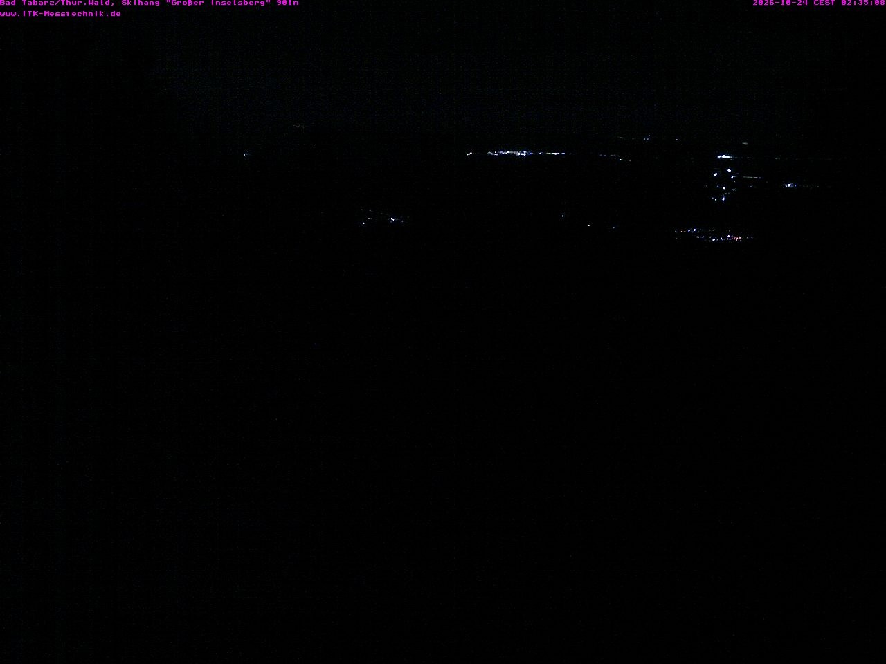 Archived image Webcam Großer Inselsberg, Thuringian Forest