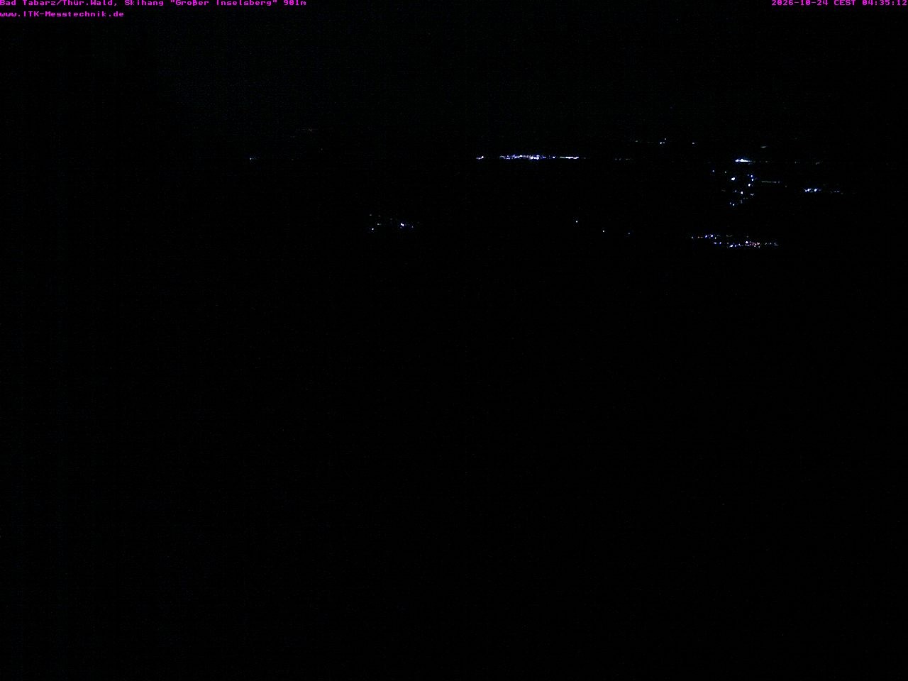 Archived image Webcam Großer Inselsberg, Thuringian Forest