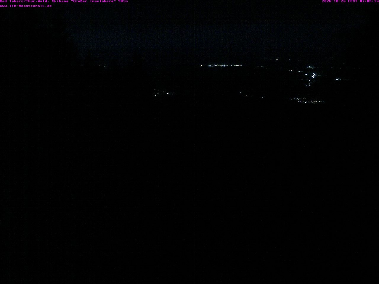Archived image Webcam Großer Inselsberg, Thuringian Forest