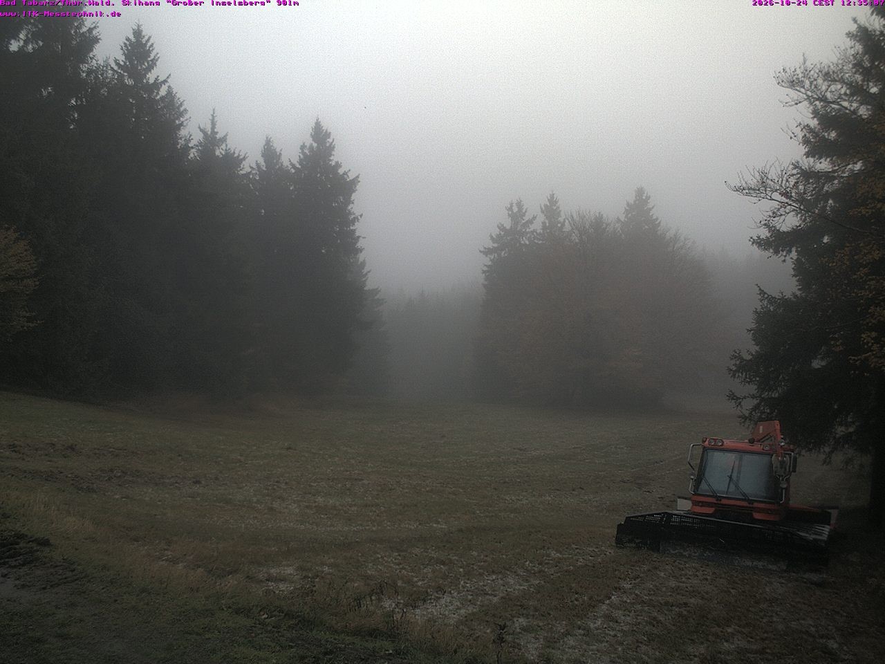 Archived image Webcam Großer Inselsberg, Thuringian Forest