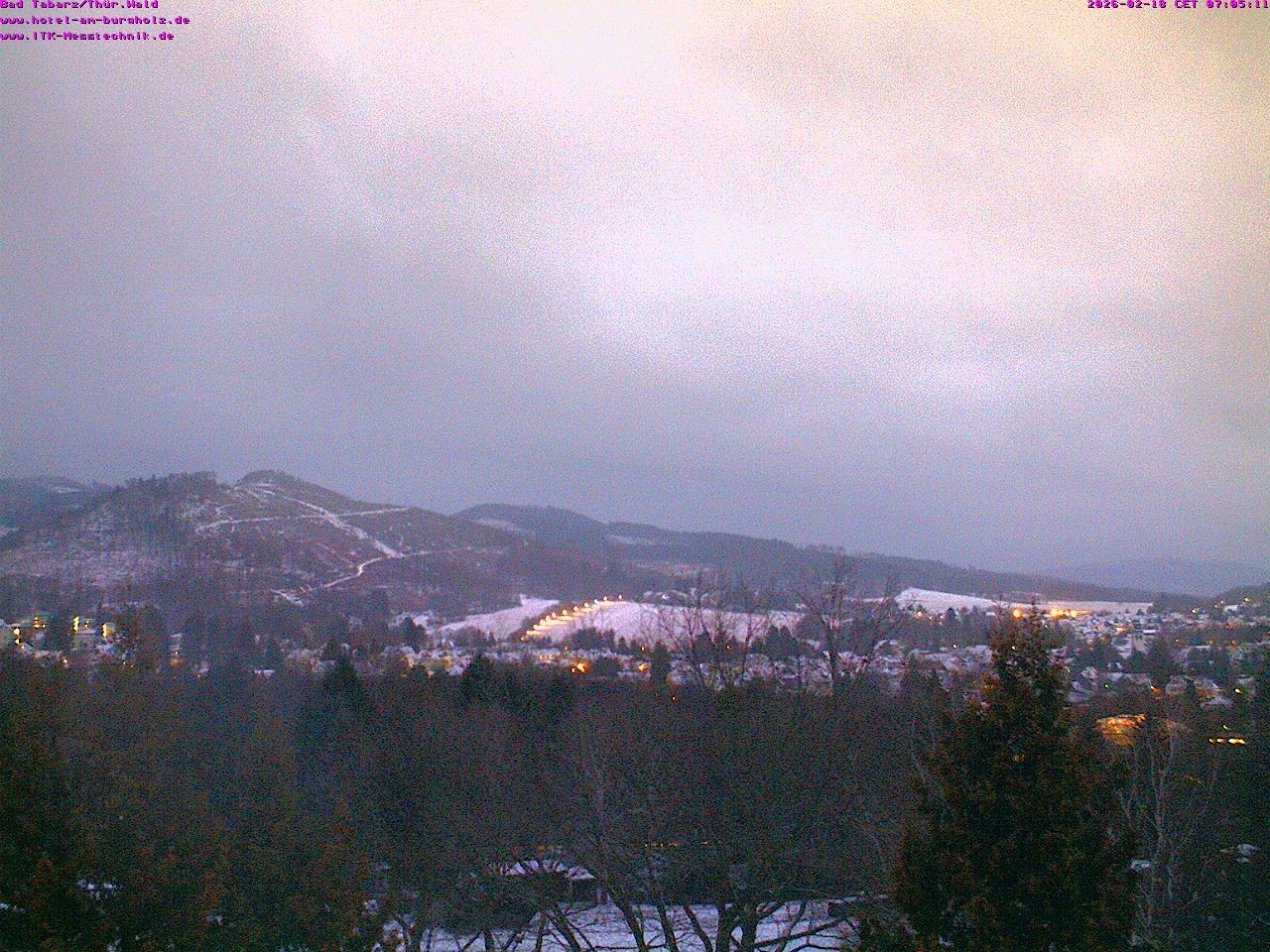 Archiv Foto Webcam Bad Tabarz im Thüringer Wald