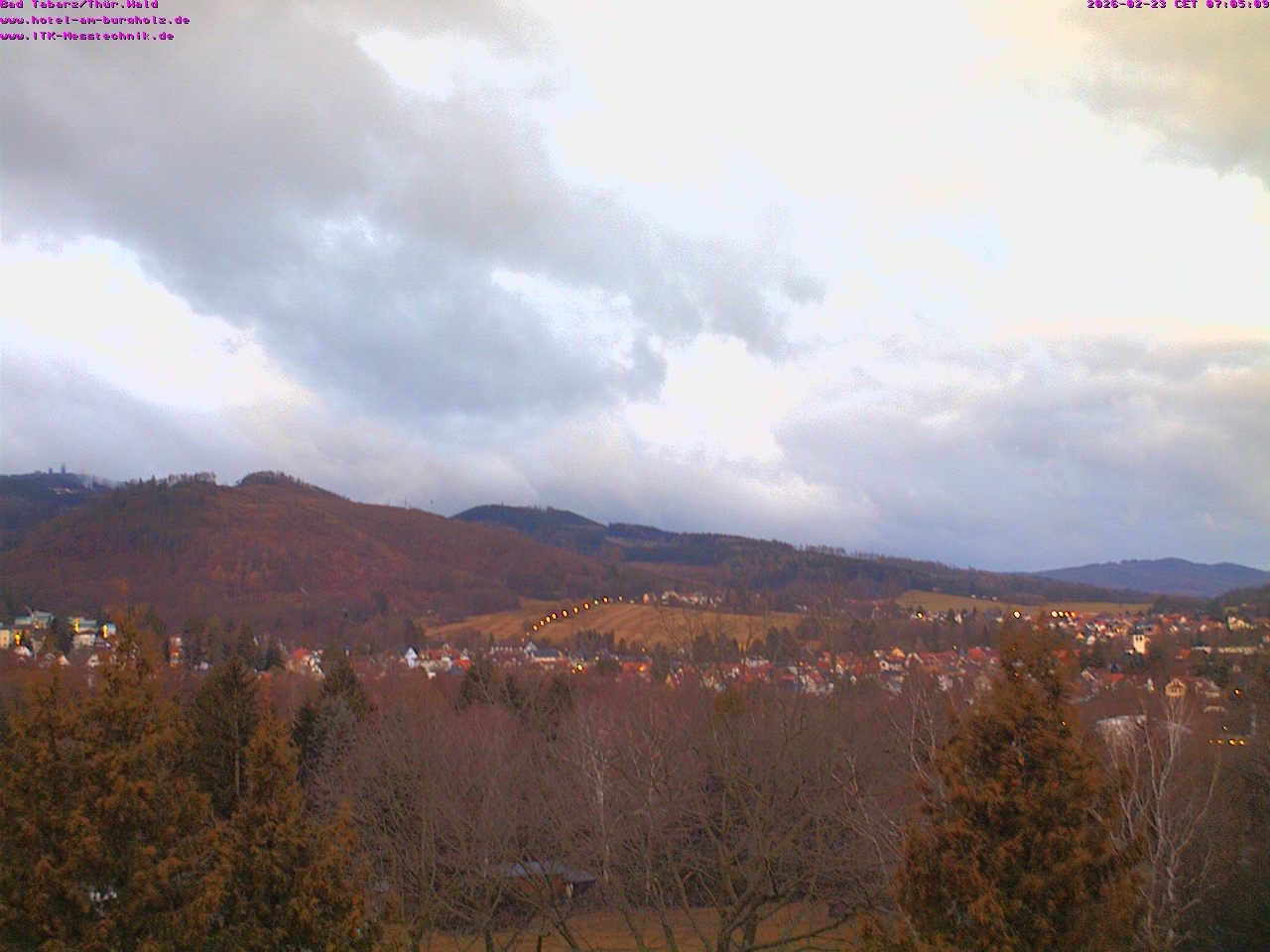 Archiv Foto Webcam Bad Tabarz im Thüringer Wald