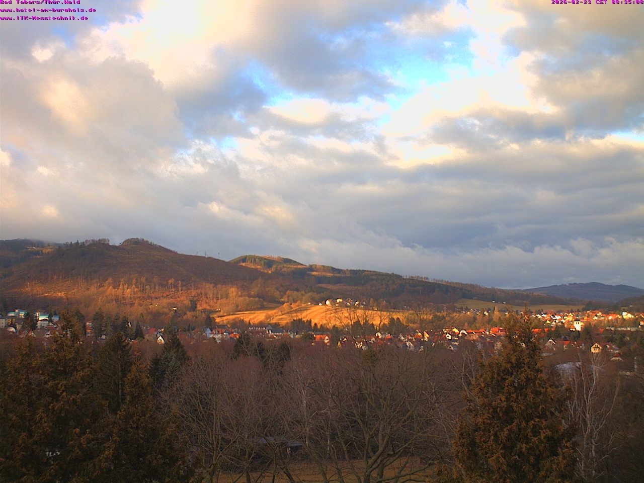 Archiv Foto Webcam Bad Tabarz im Thüringer Wald