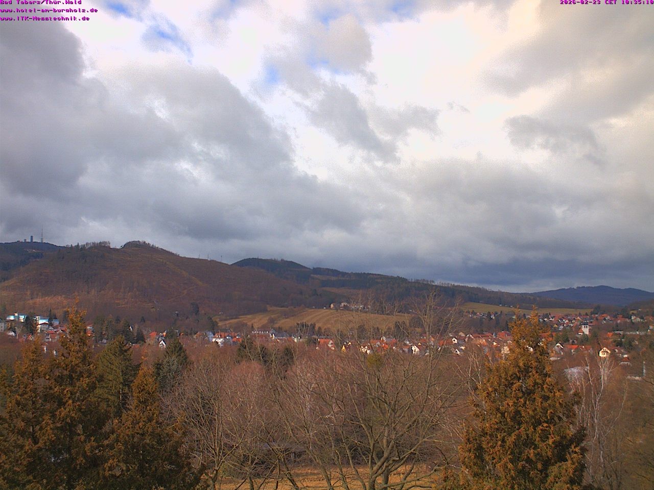 Archiv Foto Webcam Bad Tabarz im Thüringer Wald