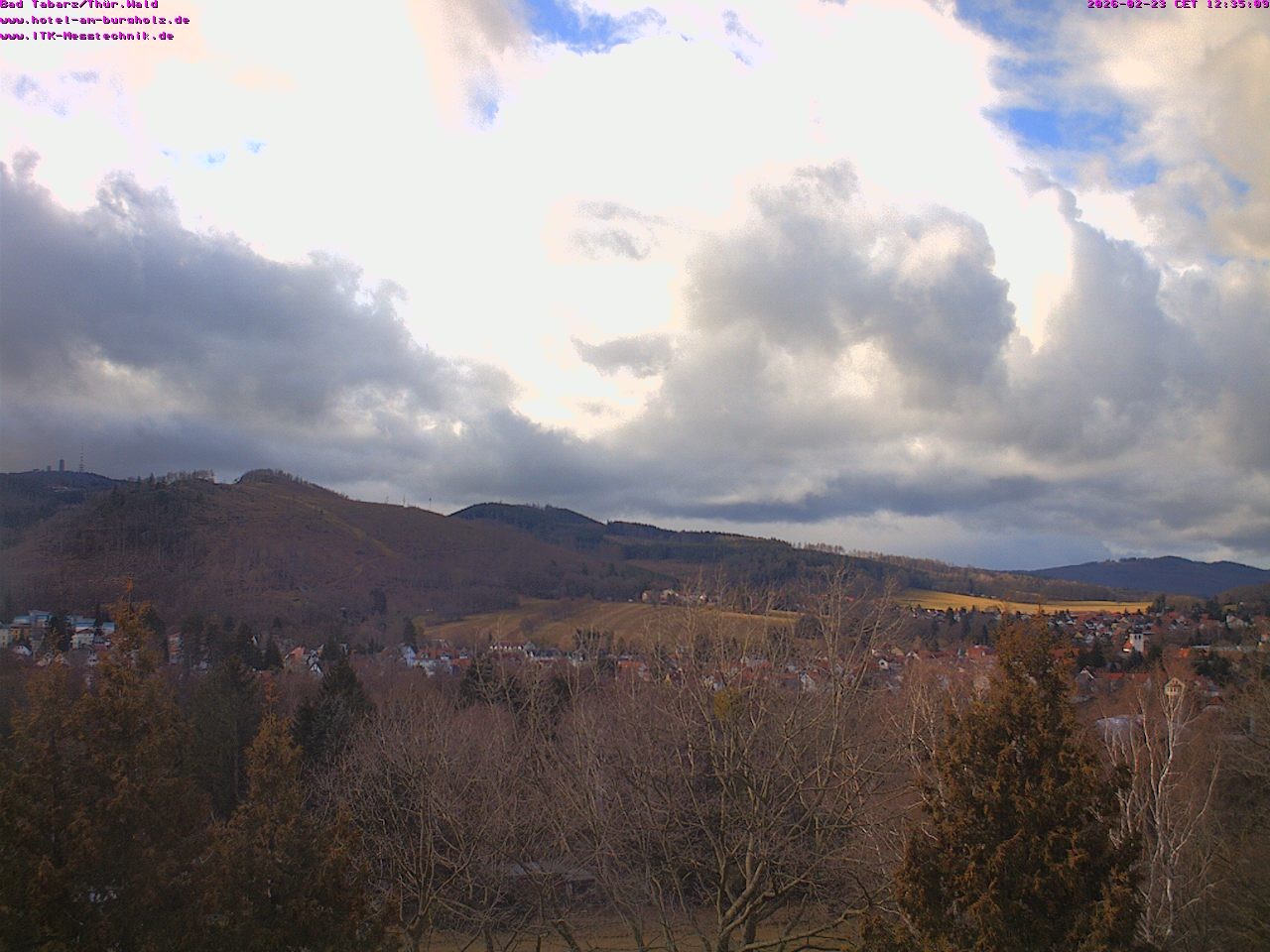 Archiv Foto Webcam Bad Tabarz im Thüringer Wald