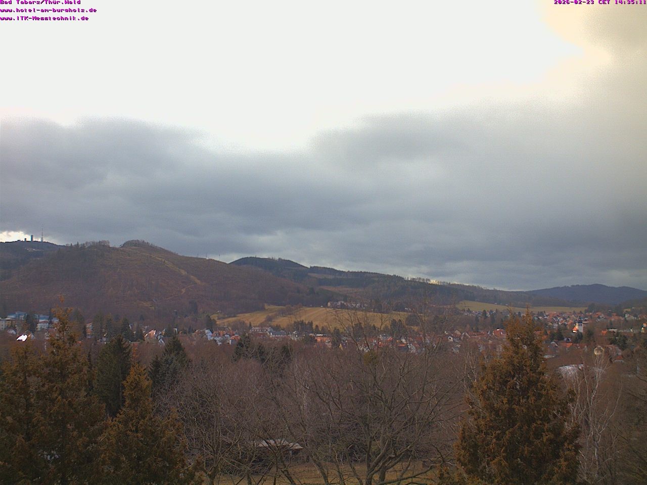 Archiv Foto Webcam Bad Tabarz im Thüringer Wald
