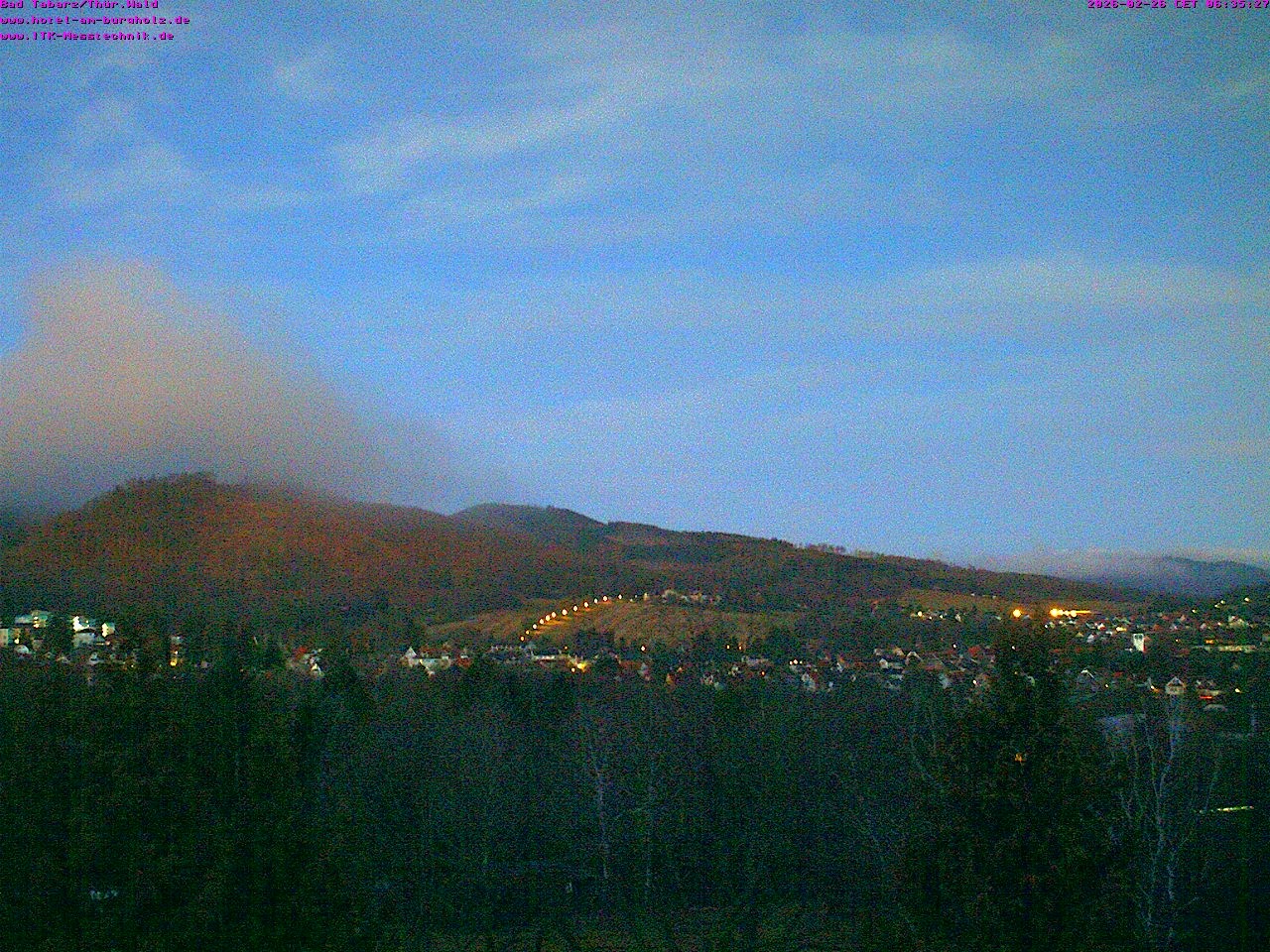 Archiv Foto Webcam Bad Tabarz im Thüringer Wald