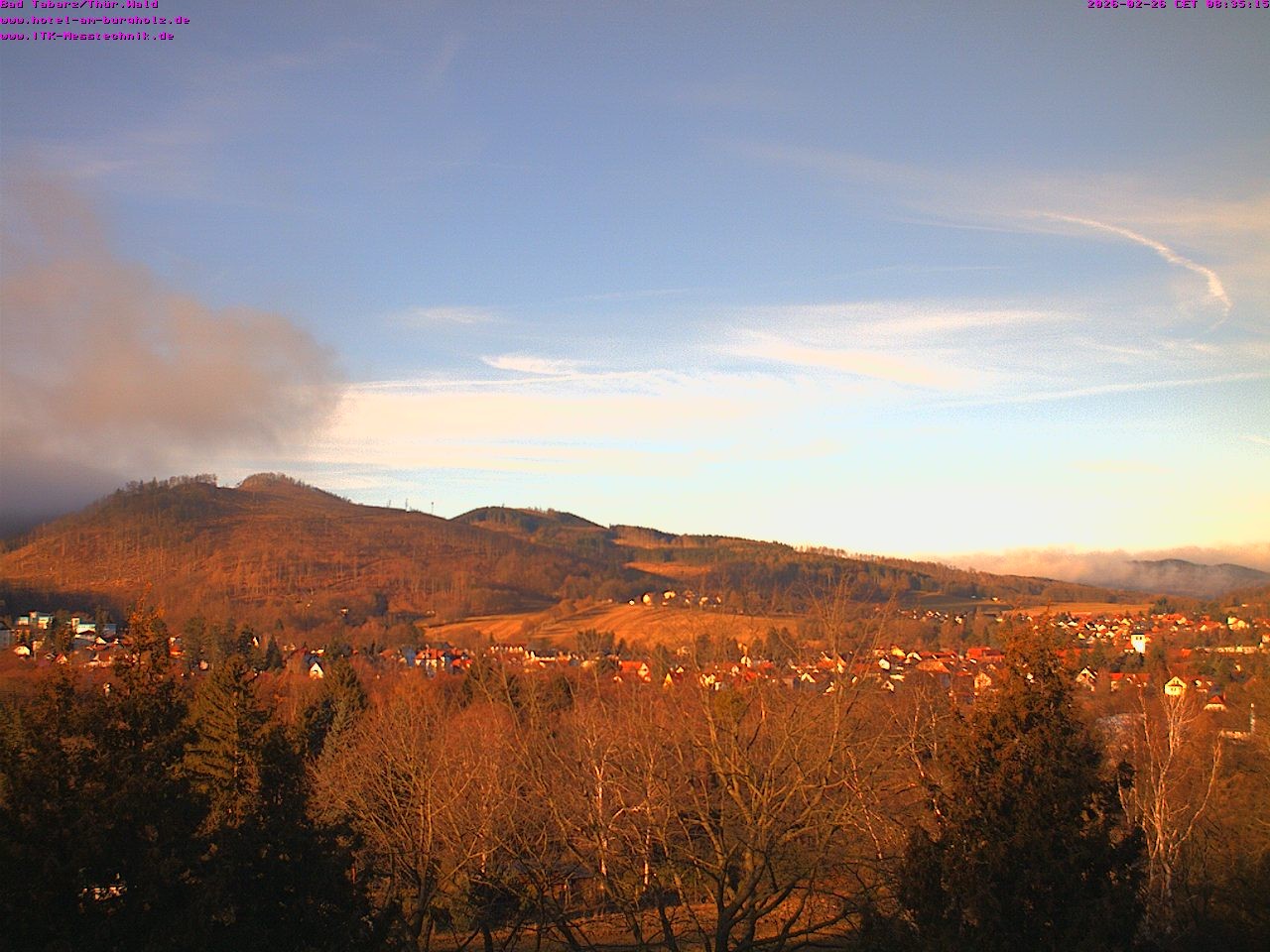 Archiv Foto Webcam Bad Tabarz im Thüringer Wald