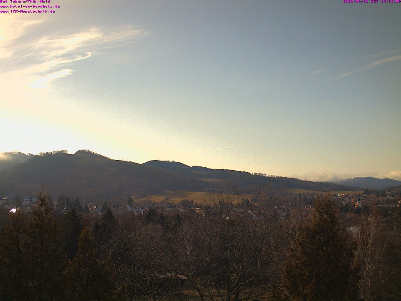 Archiv Foto Webcam Bad Tabarz im Thüringer Wald