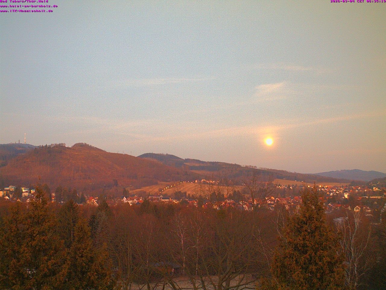Archiv Foto Webcam Bad Tabarz im Thüringer Wald