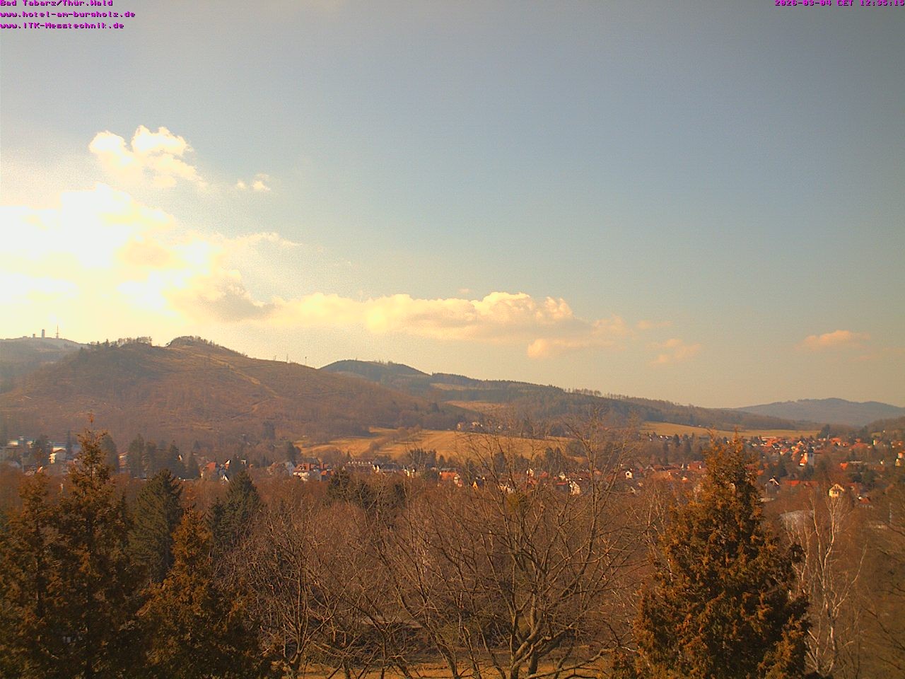 Archiv Foto Webcam Bad Tabarz im Thüringer Wald